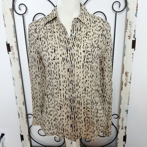 Boutique Emmanuel silk blouse small